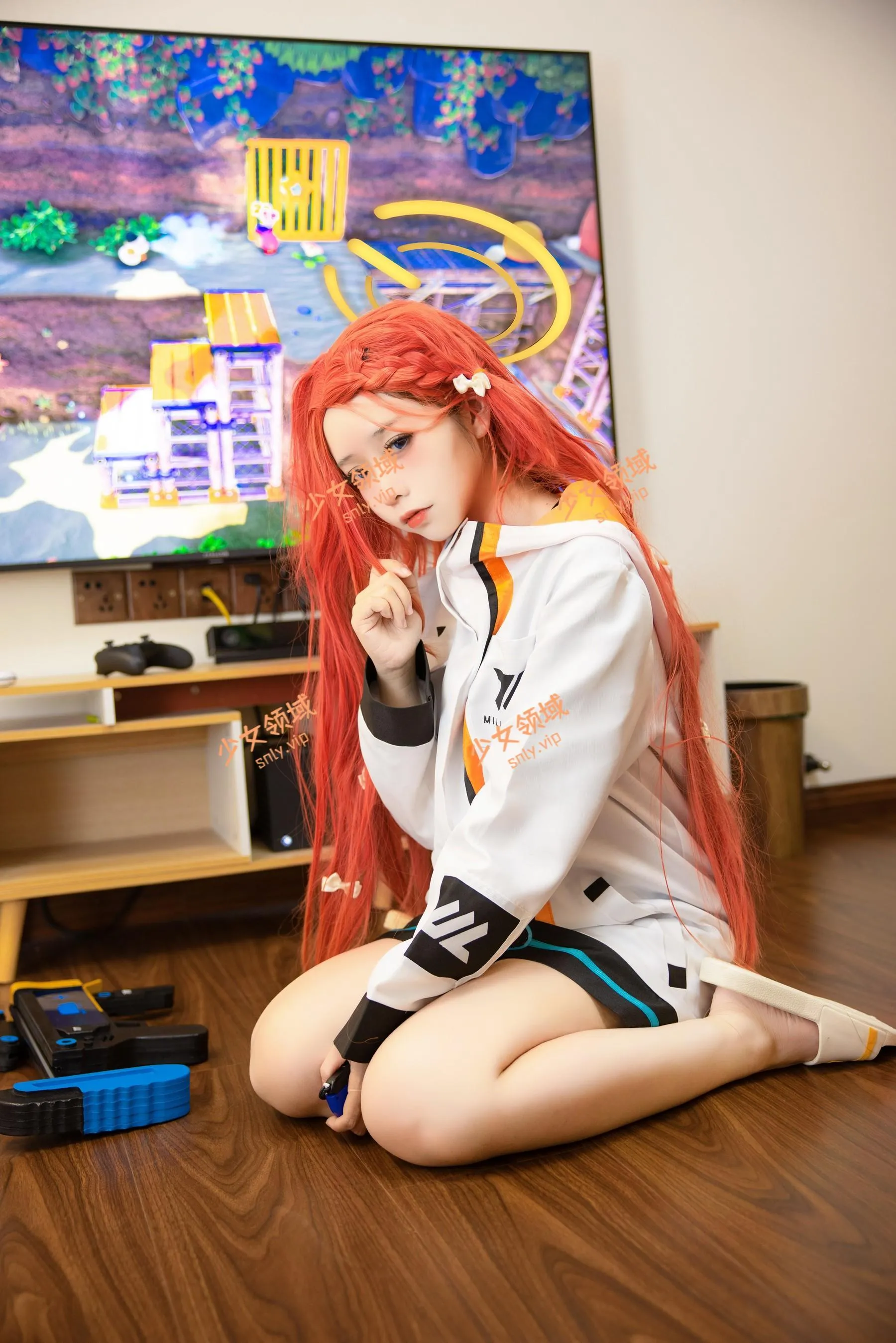 G44不会受伤 – NO.79 碧蓝档案 花岡柚子 [26P]插图5